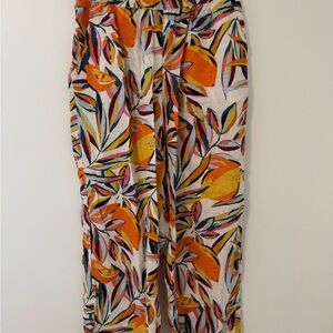 C&C California Multicolor Linen Pants